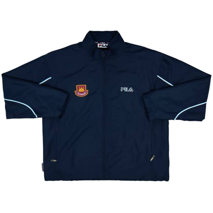 2000-02 West Ham Fila Track Jacket - 10/10 - (L)