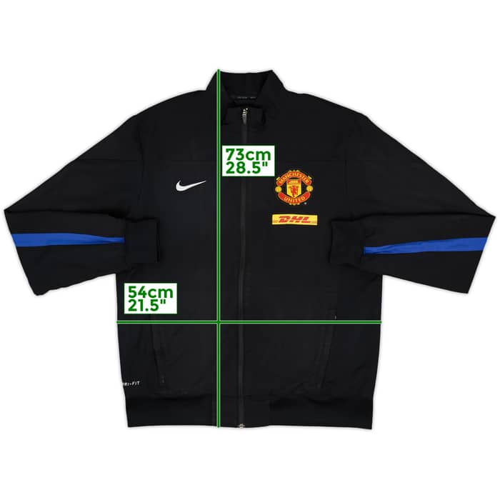 2013-14 Manchester United Nike Track Jacket - 8/10 - (M)