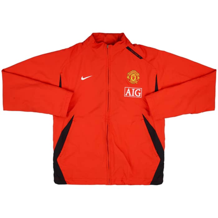 2007-08 Manchester United Nike Track Jacket - 4/10 - (M)