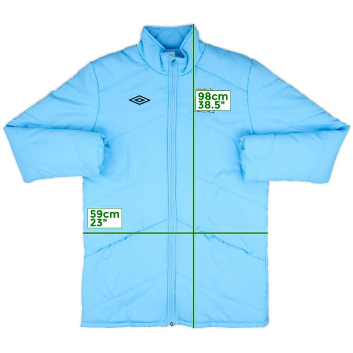 2012-13 Manchester City Umbro Padded Bench Coat - 10/10 - (L)