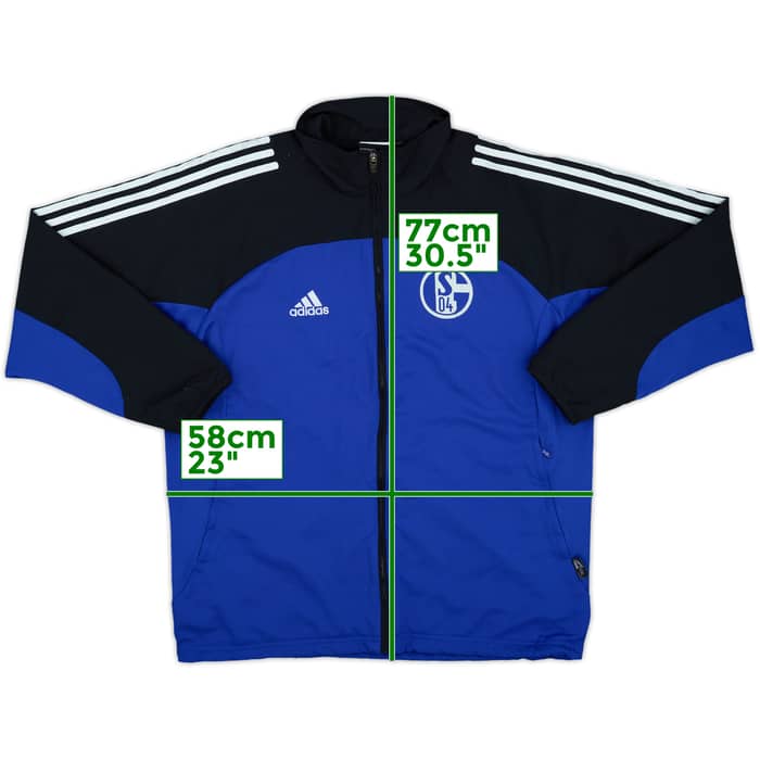 2002-03 Schalke adidas Track Jacket - 5/10 - (M)