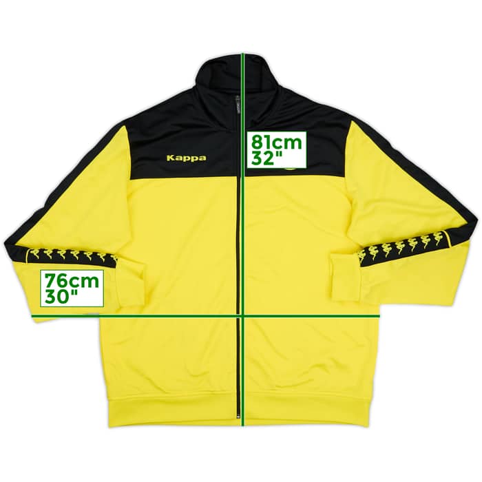 2011-12 Borussia Dortmund Kappa Track Jacket - 8/10 - (XXL)