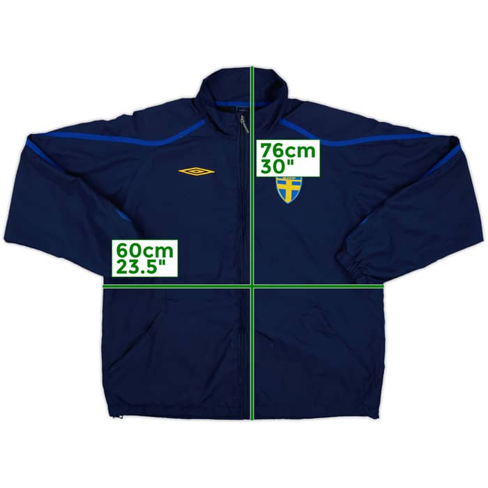 2006-07 Sweden Umbro Track Jacket - 7/10 - (M)