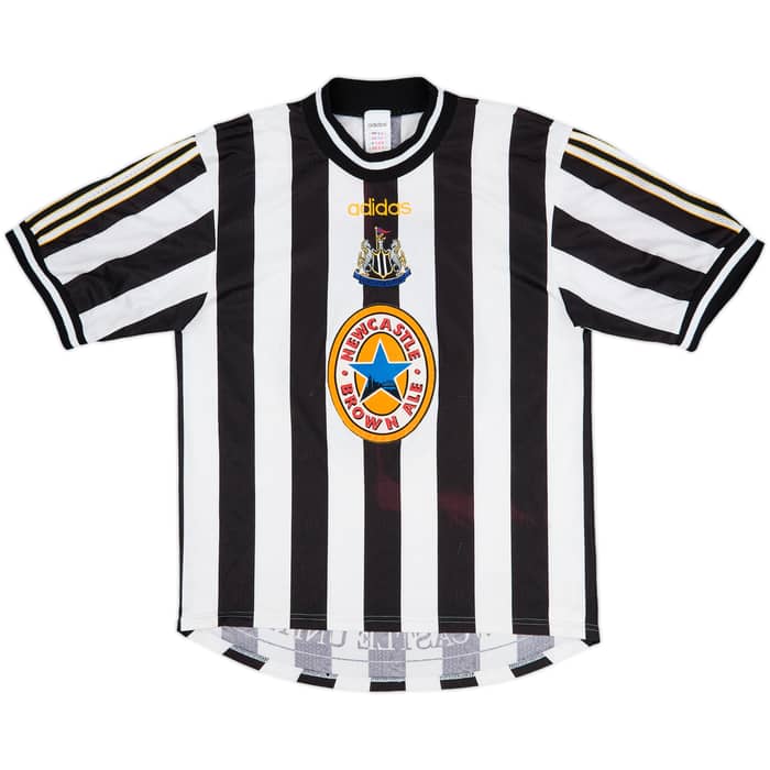 1997-99 Newcastle Home Shirt Asprilla #11 - 6/10 - (M)