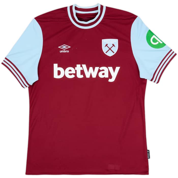 2024-25 West Ham Home Shirt Bowen #20 - 7/10 - (L)