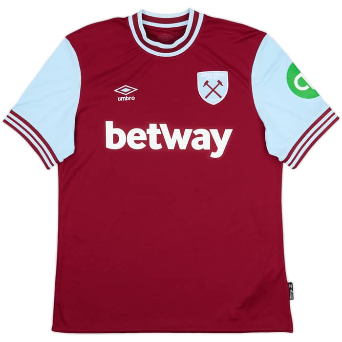 2024-25 West Ham Home Shirt Bowen #20 - 8/10 - (L)