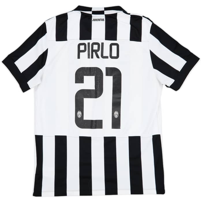 2014-15 Juventus Home Shirt Pirlo #21 - 6/10 - (L)