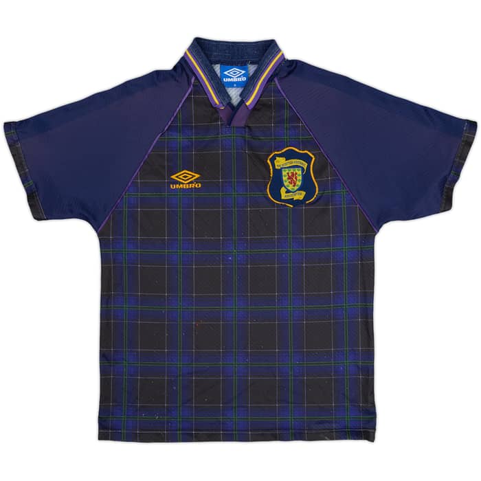 1994-96 Scotland Home Shirt - 4/10 - (M)