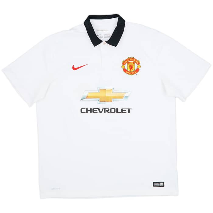 2014-15 Manchester United Away Shirt v.Persie #20 - 9/10 - (XL)