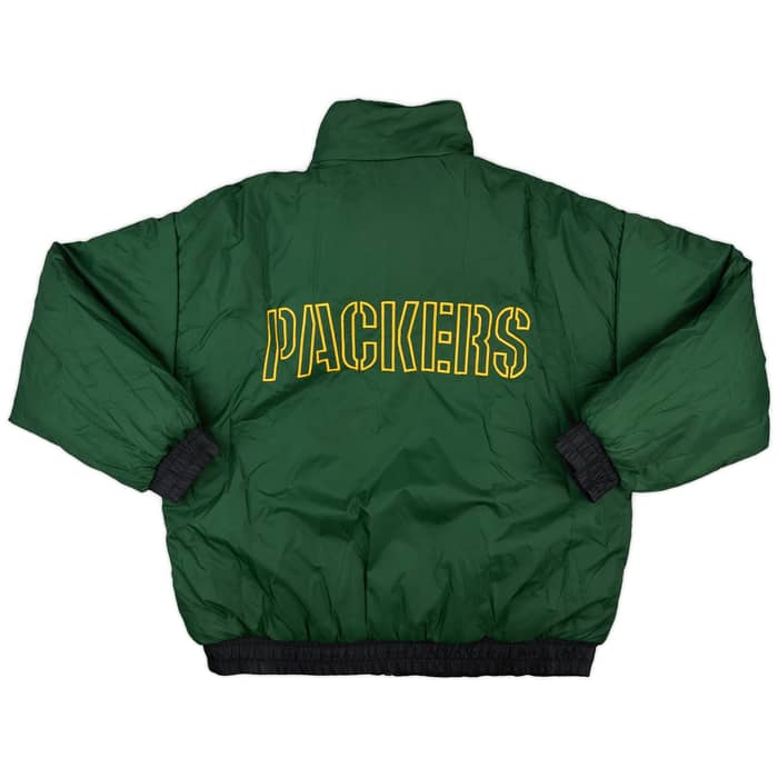 1990s Green Bay Packers Pro Player Reversible Rain Coat - 9/10 - (XXL)