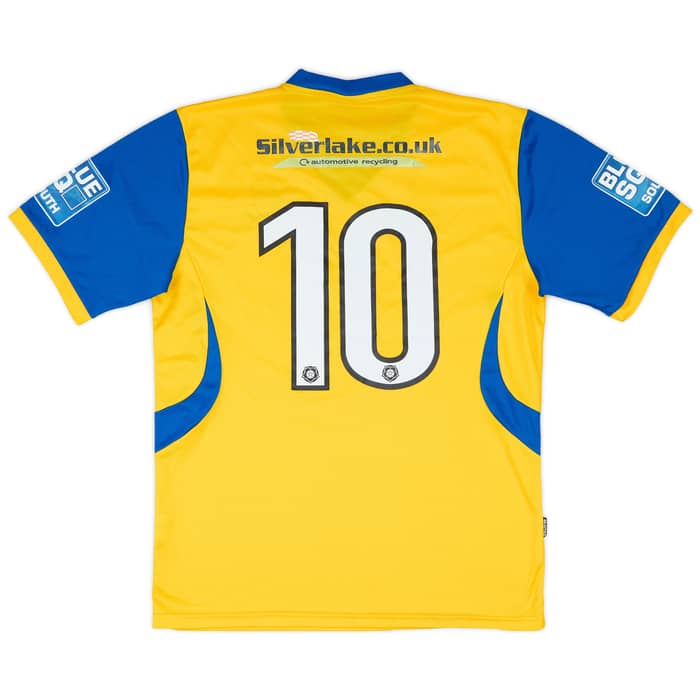 2011-12 Eastleigh Match Issue Away Shirt #10