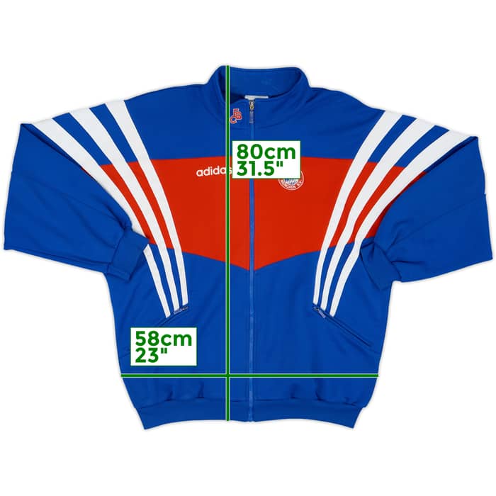 1995-96 Bayern Munich adidas Track Jacket - 9/10 - (XL)