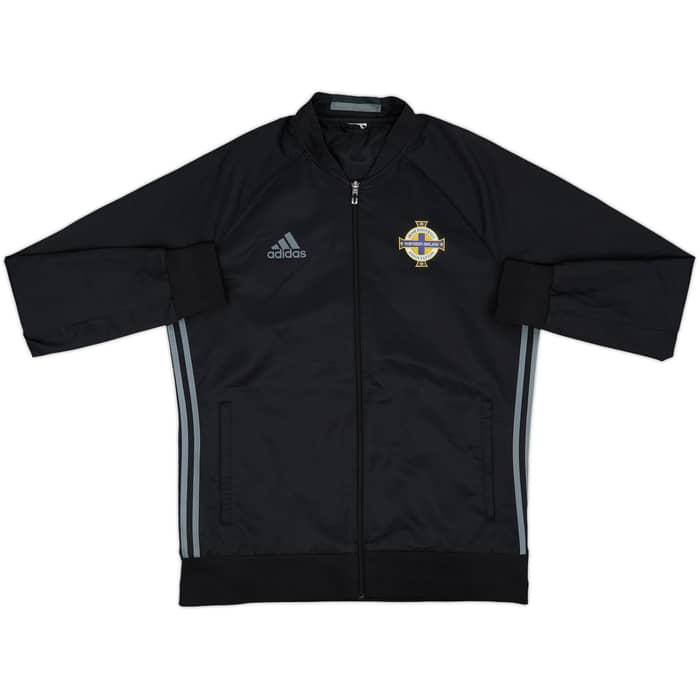 2016-17 Northern Ireland adidas Track Jacket - 9/10 - (XL)