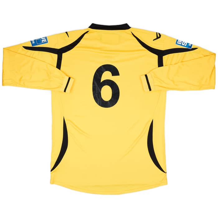 2012-13 Brackley Town Match Issue Away L/S Shirt #6