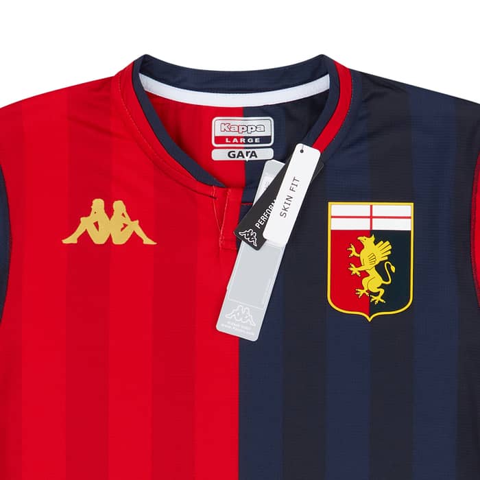 2020-21 Genoa Player Issue Home Shirt