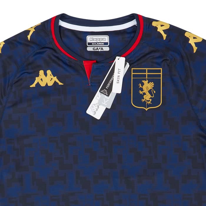 2020-21 Genoa Player Issue Third Shirt