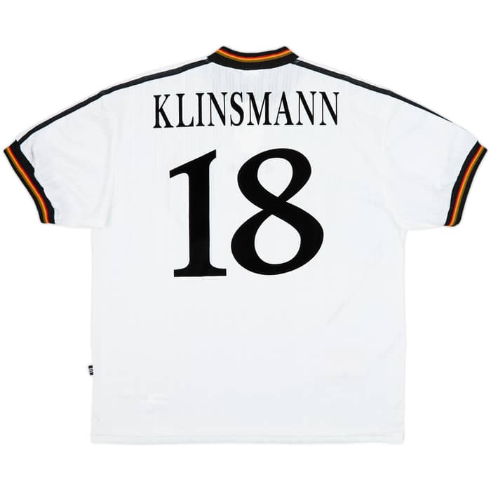 1996-98 Germany Home Shirt Klinsmann #18 - 6/10 - (S)