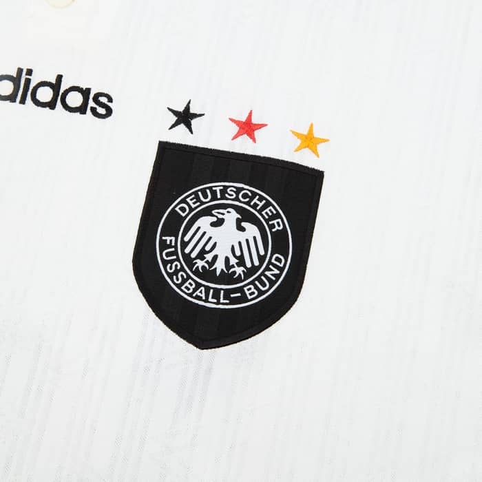 1996-98 Germany Home Shirt Klinsmann #18 - 8/10 - (S)