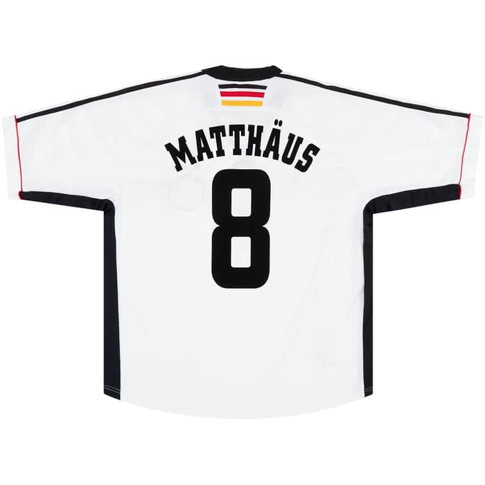 1998-00 Germany Maillot Domicile Matthaus #8 - 8/10 - (S)