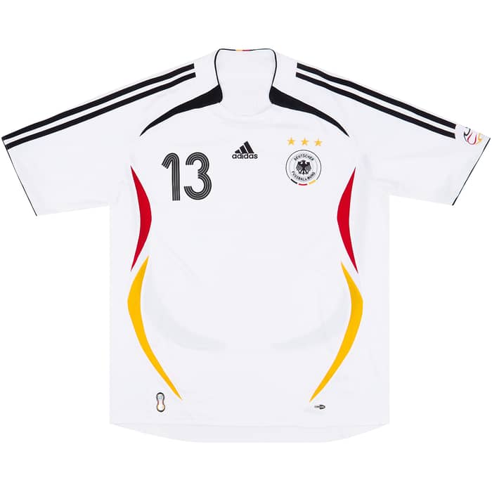2005-07 Germany Home Shirt Ballack #13 - 7/10