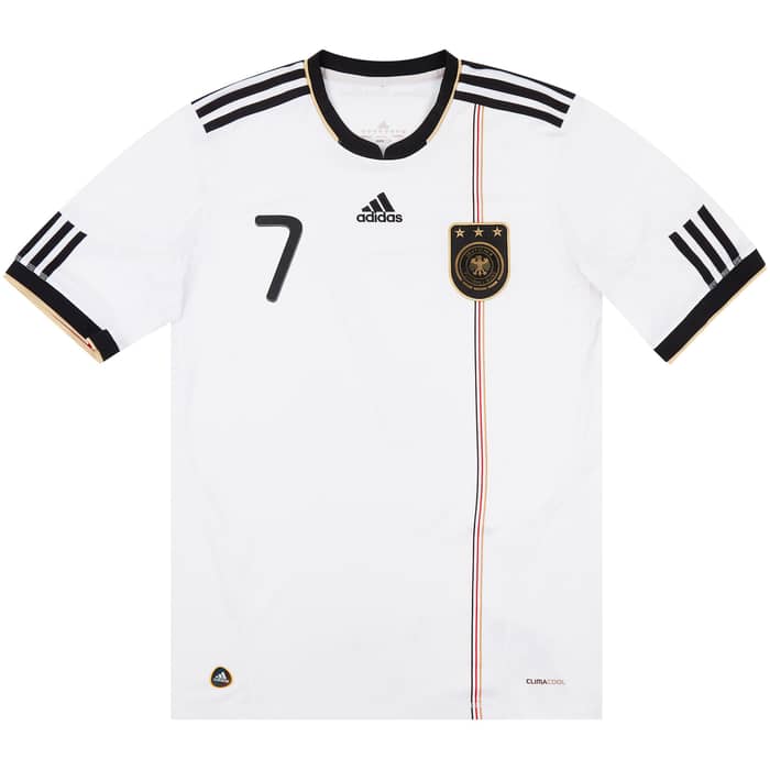 2010-11 Germany Home Shirt Schweinsteiger #7 - 6/10