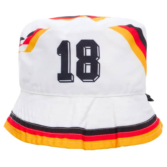 Euro 88' West Germany Home Bucket Hat #18 (Klinsmann)