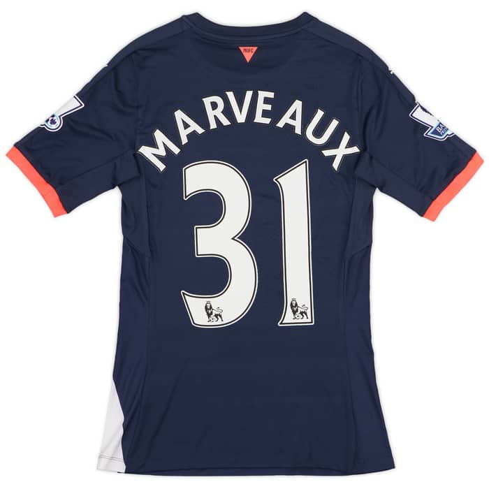 2015-16 Newcastle Player Issue Third Shirt Marveaux #31 - 9/10 - (M)