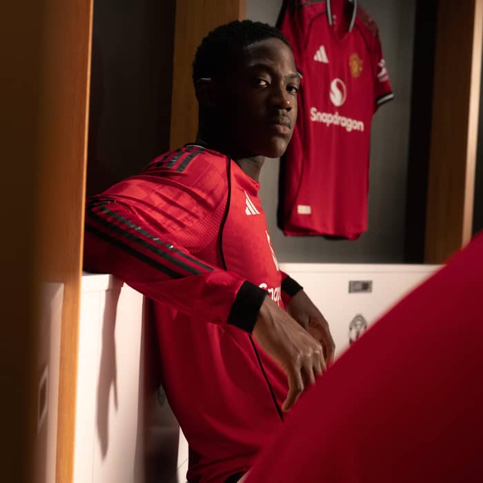 2025-26 Manchester United Home L/S Shirt