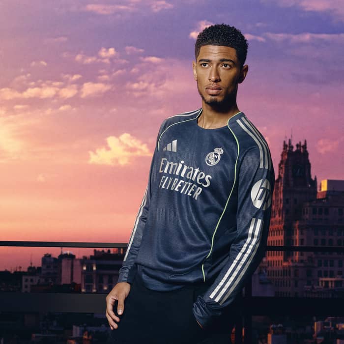 2025-26 Real Madrid Authentic Away L/S Shirt
