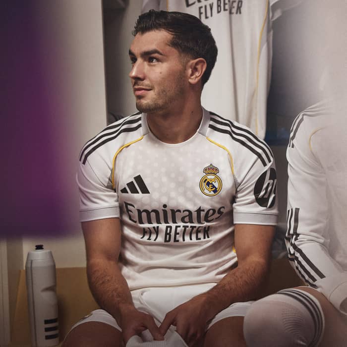 2025-26 Real Madrid Authentic Home Shirt