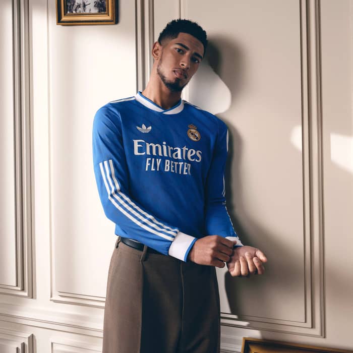 2025-26 Real Madrid Authentic Third L/S Shirt