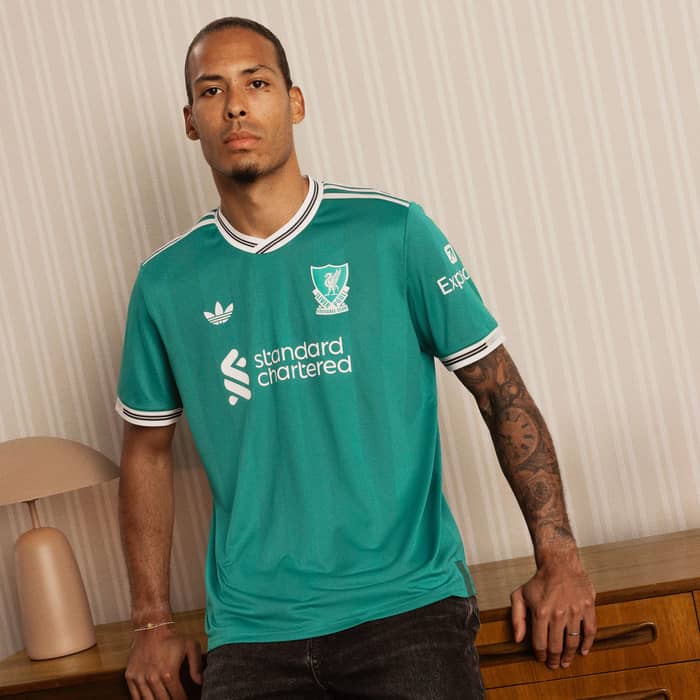 2025-26 Liverpool Authentic Third Shirt Virgil #4