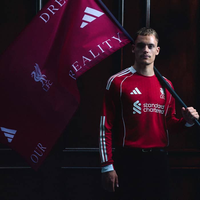 2025-26 Liverpool Home L/S Shirt