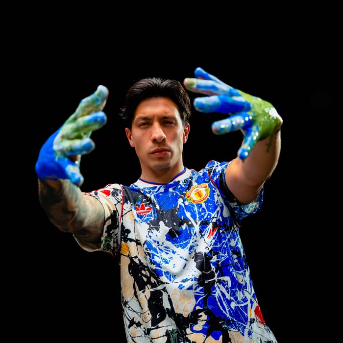 2025-26 Manchester United adidas Originals Stone Roses Shirt