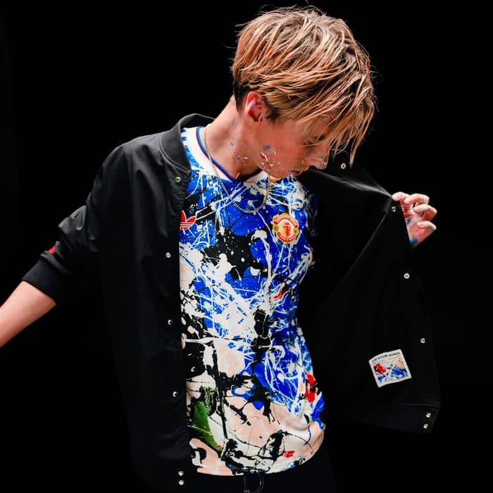 2025-26 Manchester United adidas Originals Stone Roses Jacket