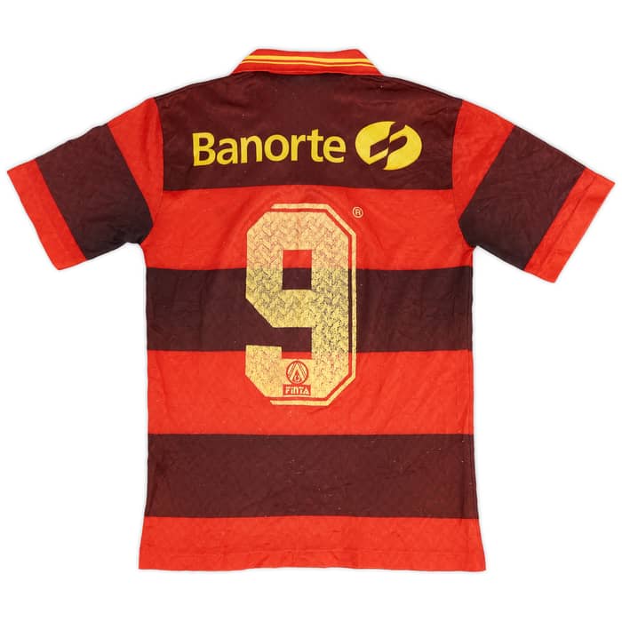 1992-94 Sport Club Recife Home Shirt #9 - 7/10 - (S)