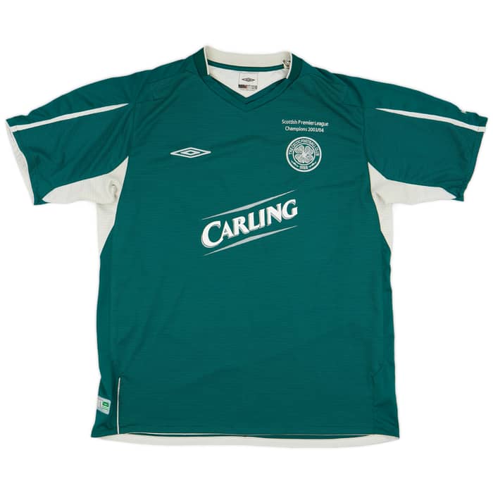 2004-05 Celtic Away Shirt Sutton #9 - 7/10 - (XL)