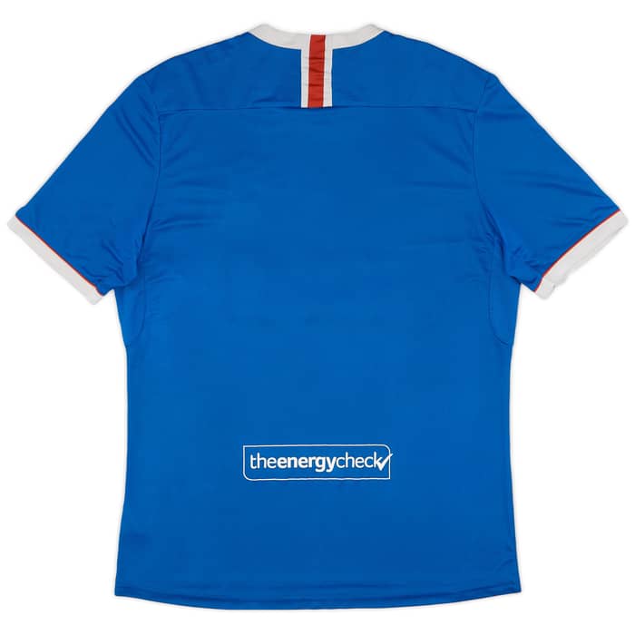 2020-21 Rangers Home Shirt - 7/10 - (XL)