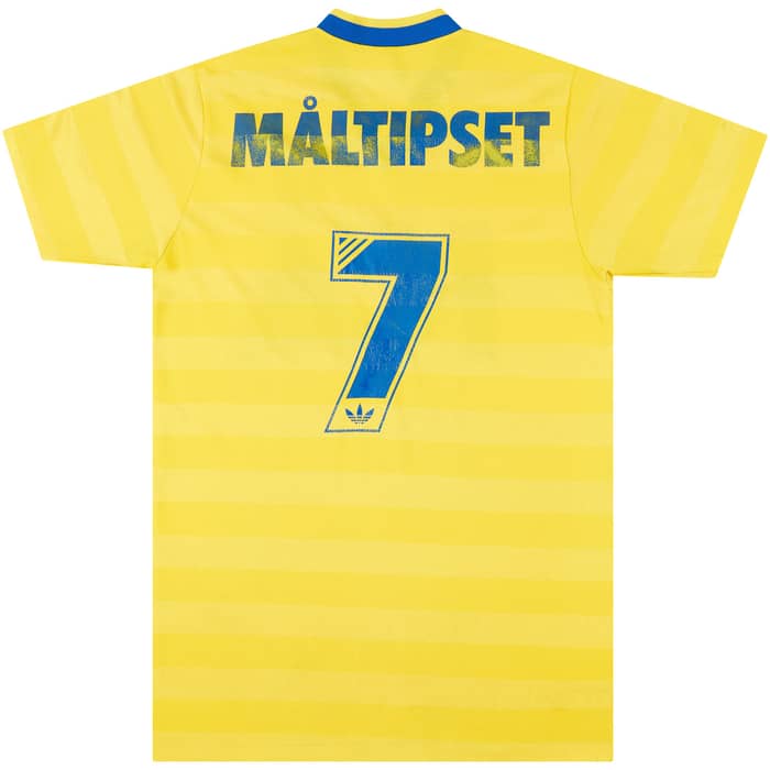 1989 Halmstads Match Issue Away Shirt #7