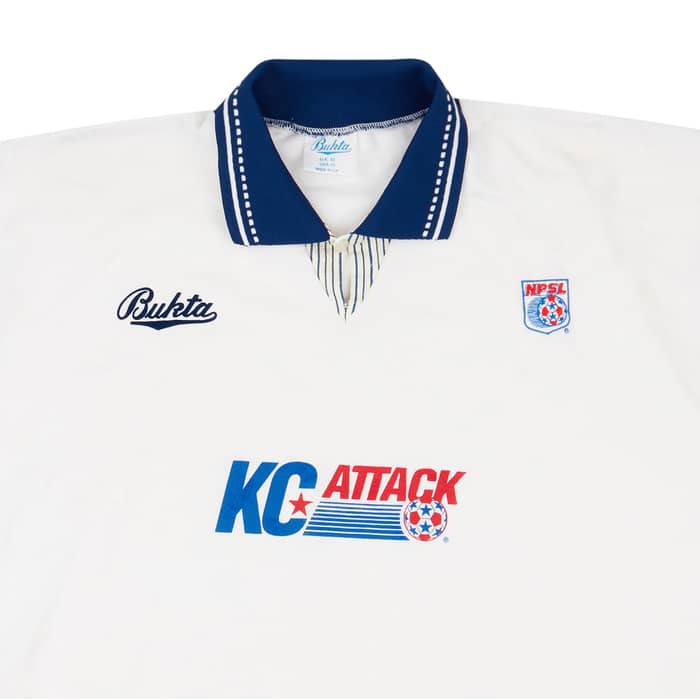 1991-92 Kansas City Attack Home Shirt - 8/10 - (L)