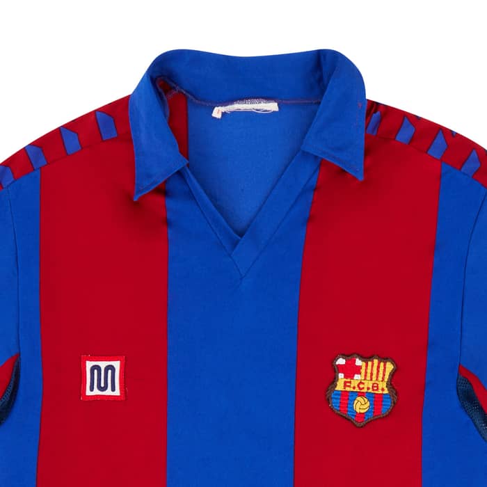 1984-89 Barcelona Home Shirt - 8/10 - (S)