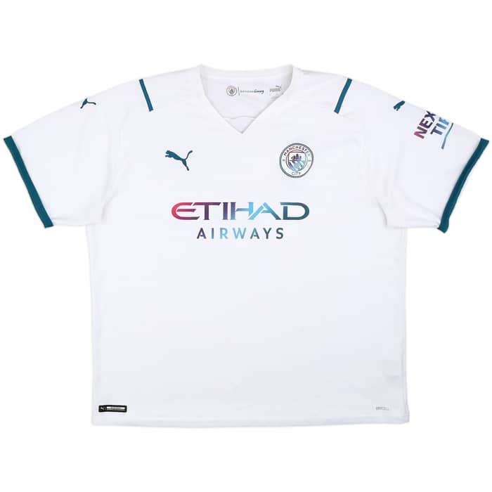 2021-22 Manchester City Away Shirt Sterling #7 - 6/10 - (XXL)