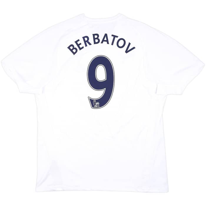 2007-08 Tottenham Home Shirt Berbatov #9 - 7/10 - (L)