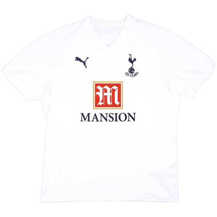 2007-08 Tottenham Home Shirt Berbatov #9 - 7/10 - (L)