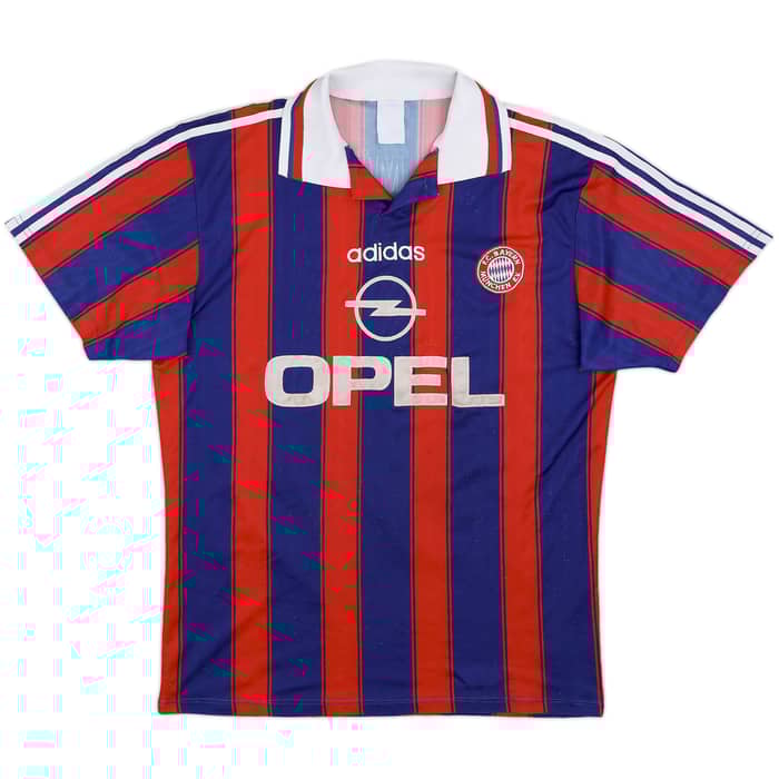 1995-97 Bayern Munich Home Shirt Klinsmann #18 - 6/10 - (M/L)