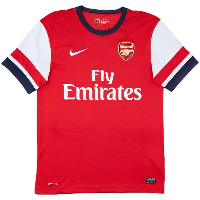 2012-14 Arsenal Home Shirt Arteta #8 - 5/10 - (S)