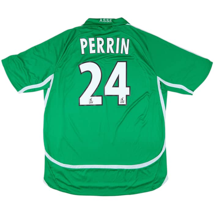 2006-07 Saint Etienne Home Shirt Perrin #24 - 6/10 - (XL)