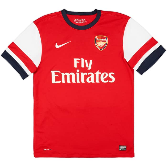 2012-14 Arsenal Home Shirt Arteta #8 - 7/10 - (S)