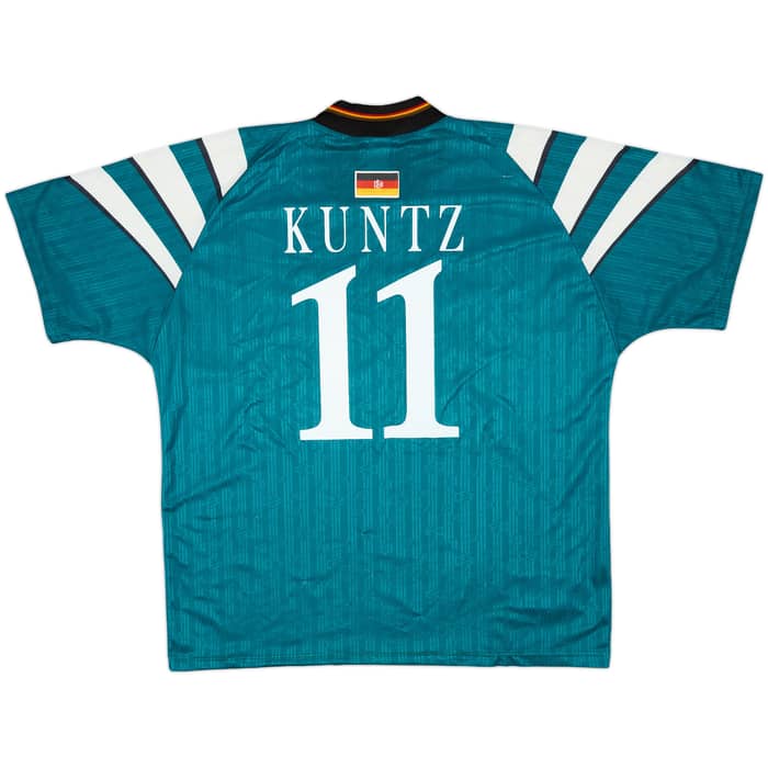 1996-98 Germany Away Shirt Kuntz #11 - 7/10 - (XXL)
