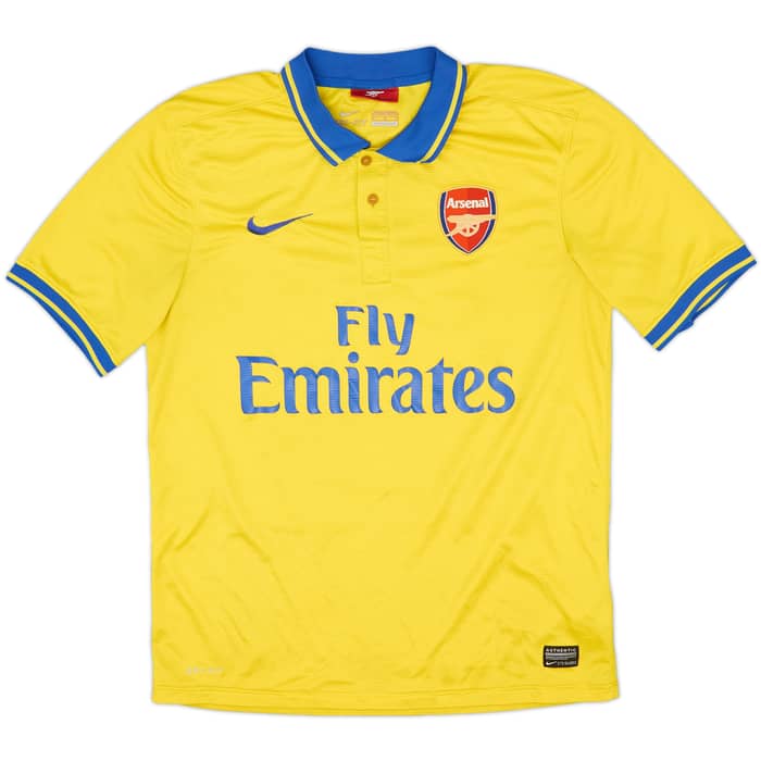 2013-14 Arsenal Away Shirt Arteta #8 - 7/10 - (M)
